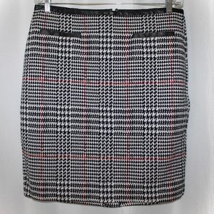 Talbots Houndstooth Skirt